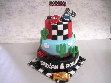 rodjendanske torte za decake cars