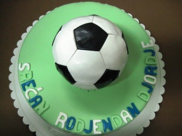 rodjendanske torte za decake fudbalska lopta